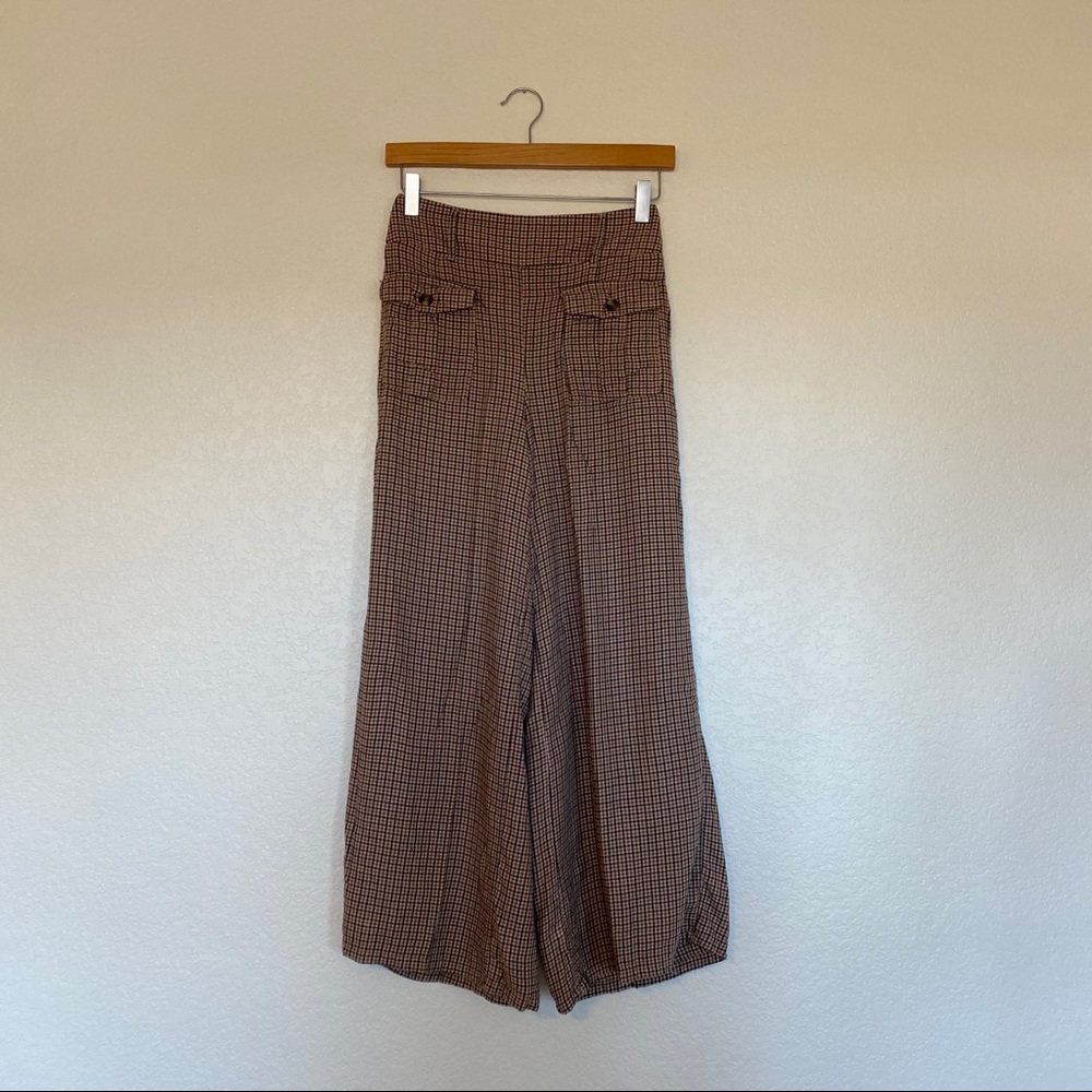 AMERICAN EAGLE OUTFITTERS flowy plaid pants